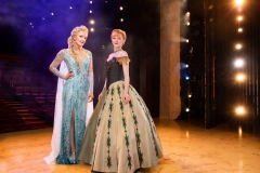 Caroline Bowman as Elsa and Caroline Innerbichler as Anna (photo by Matthew-Murphy for MurphyMade)