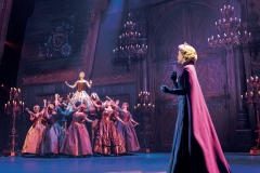 Caroline Innerbichler (Anna), Caroline Bowman (Elsa), and the Company of Frozen North American Tour - photo by Deen van Meer