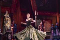 Caroline Innerbichler (Anna), Naomi Rodgers, and Caelan Creaser in Frozen North American Tour - photo by Deen van Meer