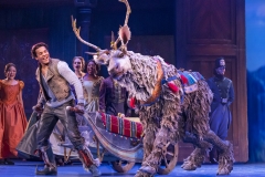 Mason Reeves (Kristoff) and Collin Baja (Sven) in Frozen North American Tour - photo by Deen van Meer