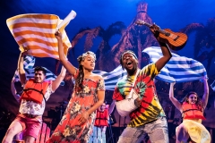 Rachel Lyn Fobbsy, Matthew James Sherrod in Jimmy Buffett’s "Escape to Margaritaville" (Photo: Matthew Murphy)