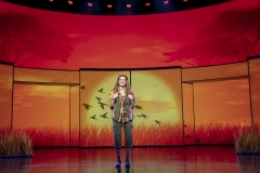 Pictured (L-R): Danielle Wade (Cady Heron) in the National Touring Company of Mean Girls  Credit: © 2019 Joan Marcus