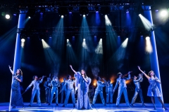 Dan’yelle Williamson (Diva Donna), Alex Hairston (Disco Donna), Olivia Elease Hardy (Duckling Donna) and the Company of SUMMER © Matthew Murphy for MurphyMade