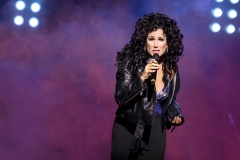 Stephanie J. Block a Cher in The Cher Show, Original Broadway Cast. Photo by Joan Marcus, 2018.